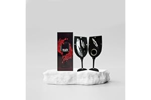 MFHP Set regalo a forma di bicchiere da vino con cavatappi, tappo, anello antigoccia e versatore di vino - regali per lei - idee regalo donna - regalo anniversario matrimonio - Regali originali