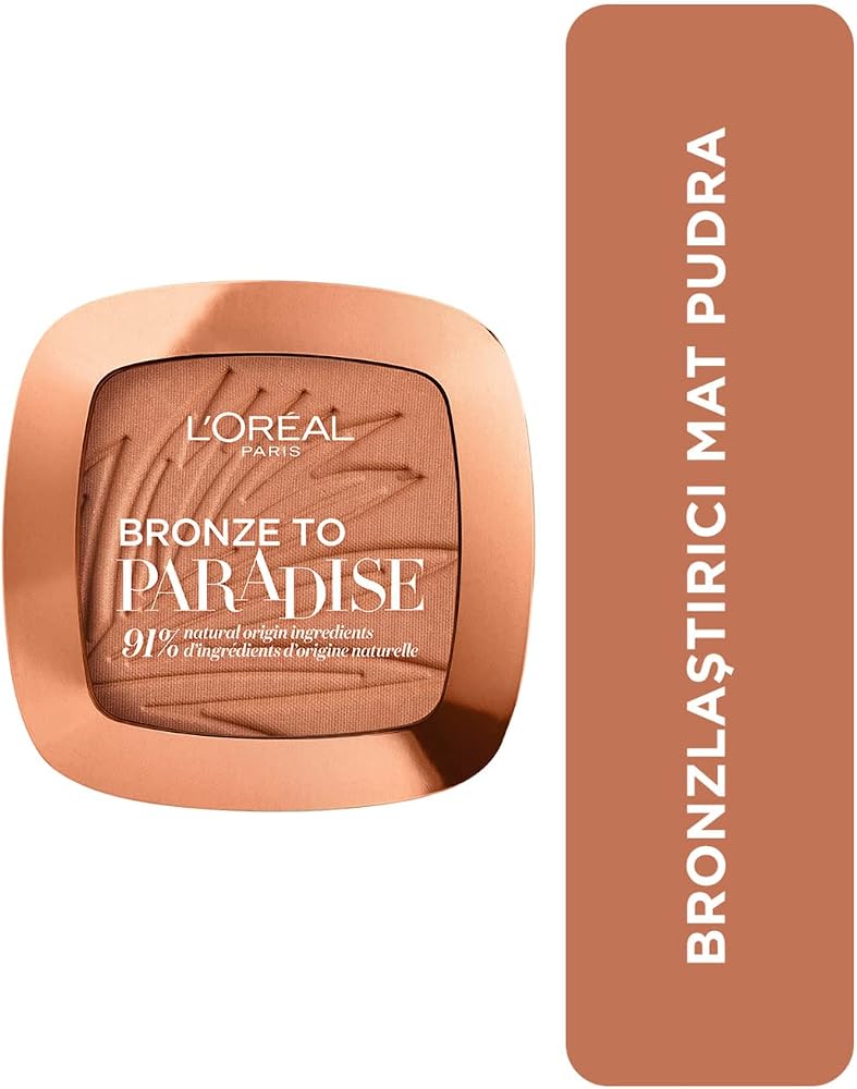 L'Oreal Paris Bronze to Paradise Mat Bronzlaştırıcı Pudra - 02 Baby One More Tan