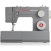 Singer Heavy Duty 4411 Mechanical Sewing Machine - 11 Stitches, 1100 Stitches Per Minute, Top Loading Coil, Steel Reinforceme