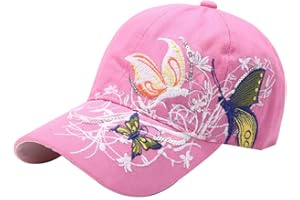 Belsen Mädchen Schmetterlings-Stickerei- Vintage Baseball Cap Snapback Trucker Hat