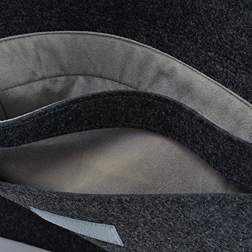 dodocool 13 3 Zoll Filz Sleeve H  lle Ultrabook Laptop Tasche f  r 13  Macbook Air  Pro Retina 12 9 Zoll iPad Pro Dunkel Grau