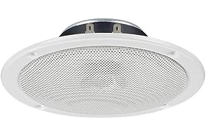 Monacor SPE-158/WS 15W Blanc Haut-Parleur - Hauts-parleurs (1.0 canaux, avec Fil, 15 W, 100-12000 Hz, 8 Ohm, Blanc)