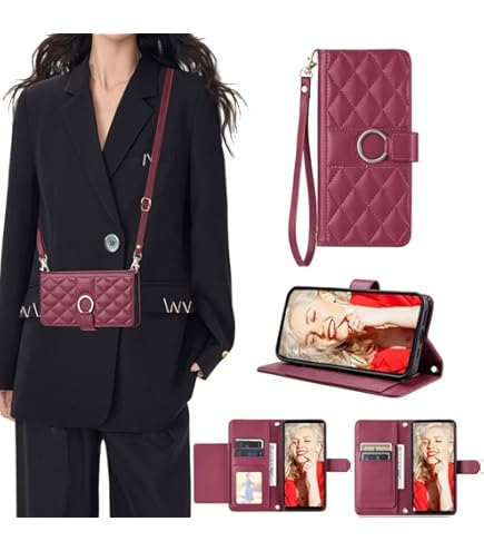 OCASE Custodia Portafoglio Per Samsung Galaxy Z Flip 7, 3 - Foto 5