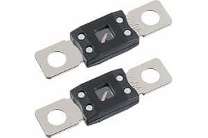 SIGANDG 250A MEGA Fusible à Courant Élevé AMG 250 Ampères à Boulonner Pour Voitures, Camions, Véhicules de Construction, Autobus, Caravanes (2 Pièces)
