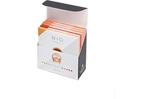 NIO Cocktails - Box Amanti del Bitter, 5 Drink da 100ml già Miscelati, Pronti da Bere, Box Contenente 5 Drink Bitter (2 Negroni, 1 Milano Torino, 1 Boulevardier, 1 Manhattan), Gift Pack, 500ml