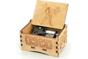 Micteney Greatest Hits - Caja de música Queen Bohemian Rhapsody, caja de música de regalo, caja de música reina, juguetes de caja de música, mecanismo de reloj de madera (Queen)