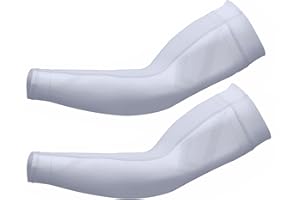 Lohca Sleeves to Cover Arms UV Protection for Mens & Women UPF 50+ Compression Arm Warmers for Cycling Running Fishing Golf Outdoor Sports