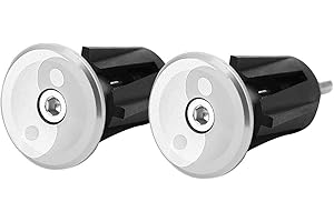 VGEBY1 Bike Handlebar Plugs, Aluminum Alloy Handlebar Grip End Plug Handle Bar Cap Stopper