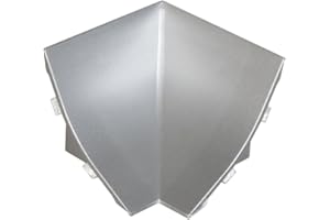 HOLZBRINK Innenecke passend zum Dekor Ihrer Abschlussleisten Aluminium Innenkante PVC Küchenabschlussleiste 23x23 mm