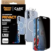 CARE by PanzerGlass Flagship iPhone 17 3'l&uuml; Gizli/Hayalet Ekranlı Set - Bundle (UWF+Kılıf+Lens)
