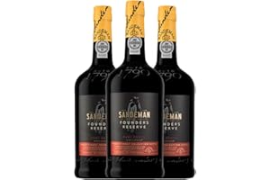 DISTRIBUIDOR Sandeman Porto Founder's Reserve Ruby Porto Reserve 75 cl (Schachtel mit 3 Flaschen von 75 cl)