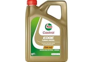 OLIO MOTORE LUBRIFICANTE CASTROL EDGE TURBO DIESEL 5W-40 Q3 TITANIUM 4L
