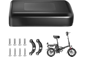 Caoruiy Extra-Large Plastic Controller Box for Electric Bike EBike Moped Scooter Mountain Bike Case(Black)