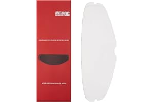 VCOROS Película Antivaho Casco Moto,Película Antivaho para Lente de Casco de Motocicleta, Inserto de Lente de Visera Transparente para RPHA-11/RPHA-70/HJ-26,28X9.5CM (Flim Antivaho)
