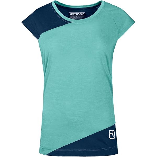 ORTOVOX Unisex 120 Cool Tec MTN Cut Unterhemd - Merinowolle Aquatic Ice