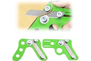 PYEUIFT 2 Pièces Affleureuse De Chants, Affleureuse Manuelle Pour Le Travail Du Bois, Petit Coupe-bordures, Coupeur De Chants De Placage, Plaqueuse De Chants De Placage Pour Le Travail Du Bois