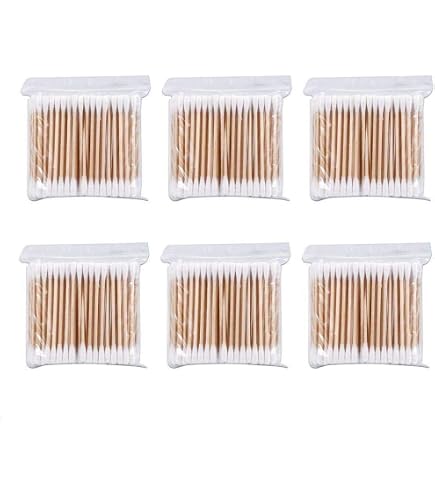 100 Cotons-Tiges En Bambou 100% Naturels - Hygiène & Maquillage - Marque HousePalero - Modèle SD53