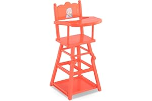 Corolle - Seggiolone per Bambole 2 in 1, 9000141040, + 3 Anni, Adatto A Bambole Cm 36-42