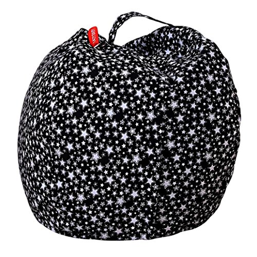Preisvergleich Produktbild Huihong Stofftier Kuscheltiere Aufbewahrung Aufbewahrungstasche Sitzsack Kinder Plüschtiere Aufräumsack Spieldecke Spielzeug Speicher Tasche Aufbewahrung Beutel (Multicolor -E)