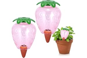 BlueEour Plant Watering Devices, 2-Pack Strawberry Self Watering, Plant Waterer, 16 Cm Self Watering System For Plants, Plant Watering For Indoor And Outdoor Plants