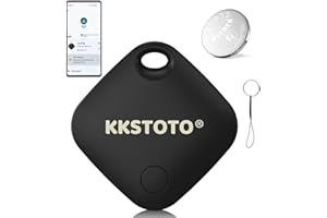 KKSTOTO Airtag Android, Localizador GPS Android, Impermeable Bluetooth Tag, Smart Tracker Tag, Rastreador para Maletas de Viaje, Tag Localizador de Objetos Compatible con Google Encontrar mi Dispositivo App