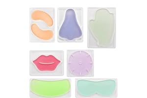 ZJCHAO 7 Tipi di Stampi per Maschere Facciali, Maschere per Piastre Che Producono Stampi per Maschere Facciali Riutilizzabili Stampi per Macchine Creatore di Maschere Facciali Fai Te per Salone di Bellezz