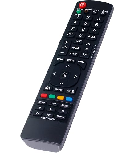 Telecomondo Universale Per LG AKB72915207 – Sostituzione Per Smart TV LED/LCD, Nessuna Configurazione Richiesta