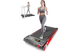 Walking Pad Treadmill, Anylife Incline Walking Pad Under Desk 330lbs Capacity, 2.5HP Portable Treadmills for Home, Compact Treadmill Small Running Pad with LED Display, Remote Control