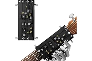 DYOUEN Presseur d'accords de guitare - Outil d'entraînement pour instruments de musique à cordes - Outil d'apprentissage à une touche pour enfant débutant