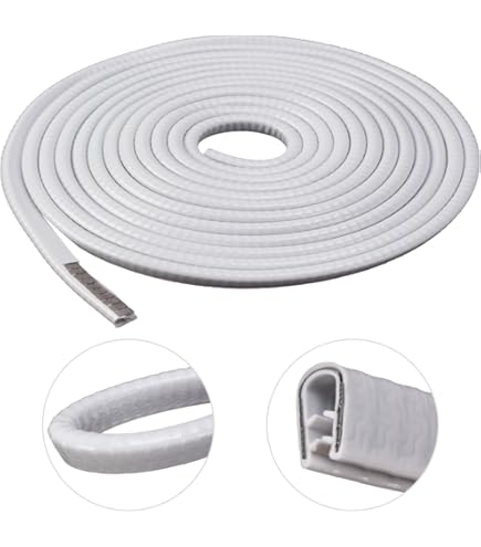 Paraspigoli Per Auto CTRICALVER - 10m PVC Trasparente A Forma Di U, Protezione Portiere Senza Foratura - Foto 4