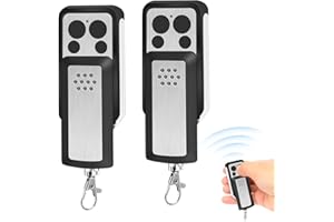 Telecommande de Portail Coulissant, Bip Portail Duplicateur Telecommande Garage Compatible avec Avidsen 114253 104257 104251 Extel Thomson (Lot de 2)