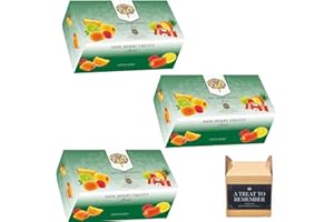 SHANZA DEPARTMENTAL'S New Berry Fruits Jewels Assorted Soft-Centered Fruit Jellies Delightful Individually Wrapped 250 g (Pack of 3)