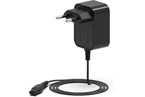 HAFIUEGE 4.3V Chargeur Compatible avec Rasoir Philips Oneblade QP2520, Cable Chargeur Tondeuse Electrique Compatible avec One Blade, QP2520/90, QP2520/70, QP2520/72, Face and Body Razoir Cordon Alimentation
