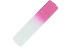 MONT BLEU Lime per pedicure e raschietto per i piedi in vetro fatti a mano | Massiccio vetro ceco temperato, garanzia a vita | Rimozione di pelle dura, pelli morte, pelle ruvida, di calli e di duroni