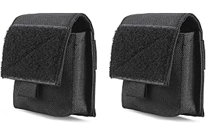 Azarxis Sacoche Ceinture Poche Molle Pochette Tactique Étui EDC Multifonctionnel Sac pour Randonnée Sport Plein-Air