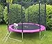 Produktbild Tenzo-R 33819 Trampolin 244 CM Komplett mit Leiter und Sicherheitsnetz pink