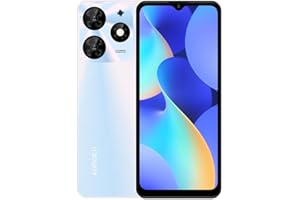 AODOEU (2023)Téléphone Portable Debloqué 4G Smartphone Pas Cher 6.56" HD+, Android 12 , 4Go+64Go(SD 128Go), 8MP+16MP, 5435mAh,Dual SIM Phone Mobile, Type-C,OTG, Face ID,GPS, Chargement Rapide,WiFi (Blanc)