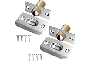 WSTELHH Ball Door Catches for Internal Doors,Adjustable Door Catches Balls Hardware,Door Latches for Internal Doors Spring Catches for Pantry Door Latch Invisible(2 Pack)
