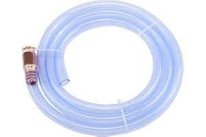 Drado Schüttelpumpe Benzin, Schüttelschlauch Diesel, Pumpschlauch Schlauchpumpe für Gas/Benzin/Kraftstoff Transfer Shaker Siphon Selbstansaugende Schlauch