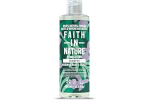 Faith in Nature Shampoo Naturale al Rosmarino, Riequilibrante, Vegano e Non Testato su Animali, Senza SLS e Parabeni, Capelli Normali o Grassi, 400 ml