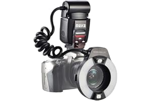 Meike MK-14EXT iTTL TTL LED makro ring lampa błyskowa do aparatu Nikon D4 D800 D5200 D7100 DSLR z mocowaniem na gorącą stopkę