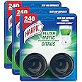 Harpic Flushmatic In-Cistern Toilet Cleaner Blocks, Citrus - 100 g (Pack of 3) | Lasts Upto 240 Flushes