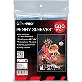 Ultra Pro Penny Fundas para tarjetas, estándar, blandas, para cartas coleccionables, como Pokemon Magic, tamaño estándar, tra