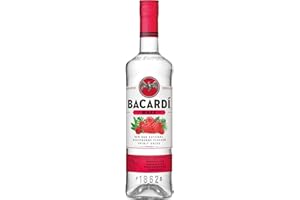 ‎BACARDI BACARDÍ Razz, 27% vol., 150 cl / 1.5 L, white rum with sparkling raspberry flavour, soft notes of ripe raspberries and juicy, tart citrus fruit
