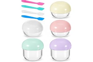 Thinp Reseflaskor läckagesäkra med lock 5 x 10 ml 2 x 20 ml med 4 spatlar