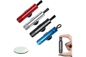 Generisch Safe Pro X FüR Autoscheiben, Safe Pro X Auto, Safepro X Notfallhammer, Notfallhammer & Gurtenschneider FüR Autoscheiben FüR Land Und Unterwasser, Passend FüR Alle Fahrzeuge (4PCS