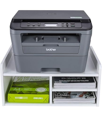 Caisson Bureau 5 Tiroirs à Roulette Avec Poignée, Caisson Rangement Pour A4 Lettre 2 Roues Avec Frein Blanc Naturel 49 X 40 X 65 Cm 89788469