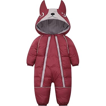 Habit De Neige Enfant Mois Combinaison Bébé Hiver Polaire