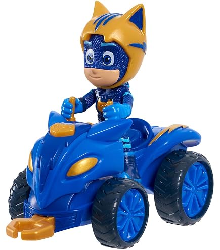 Véhicule PJ Masks Bibou - Voiture Métal 1/64 Avec Figurine - Simba Dickie 203141002