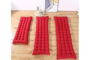 DanChen Long Bench Chair Cushion 2 3 Seater,Rectangle Bench Seat Soft Pad Mat,Patio Lounger Cushion Replacement Mattress Indoor Outdoor,Thick Padded Sofa Furniture Seat Pad